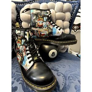 Dr Martens x Basquiat II Boots Size 8/EU39 NWOT